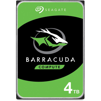 Seagate BarraCuda 4TB Internal Hard Drive HDD 3.5 Inch Sata 6 Gb/s 5400 RPM 256MB Cache for Computer Desktop PC Laptop (ST4000DM004)