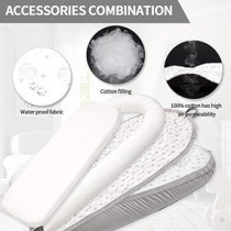 Little Story Soft Breathable Fiberfill Newborn Lounger Bed - Arrow Grey For 0-3Years, Unisex (LS_NBLB07_MU)