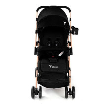 Teknum Reversible Trip Stroller w/ Ace Diaper Bag - Black For 6-36Months, Unisex CM TKLS RTSADP BK