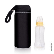 Little Story Insulated Bottle Bag - Black For All Ages, Unisex (LS_IBB_BK)
