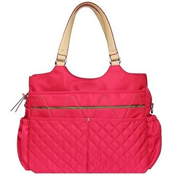 Sunveno Fashion Diaper Bag- Red For All Ages, Unisex (SN_FDP1_RD)