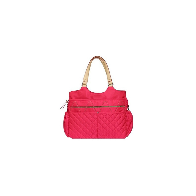 Sunveno Fashion Diaper Bag- Red For All Ages, Unisex (SN_FDP1_RD)