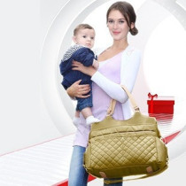 Sunveno Fashion Diaper Bag- Khakhi For All Ages, Unisex (SN_FDP1_KH)