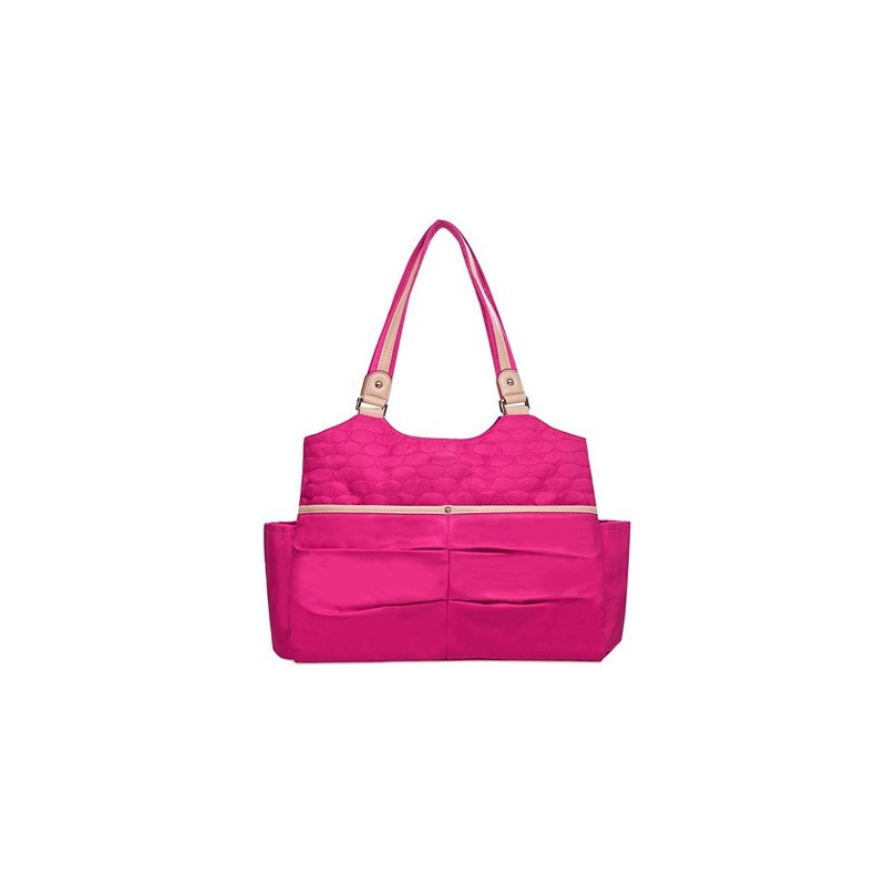 Sunveno Fashion Diaper Tote Bag- Pink For All Ages, Unisex (SN_FDP2_PI)