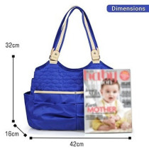 Sunveno Fashion Diaper Tote Bag- Blue For All Ages, Unisex (SN_FDP2_BU)