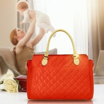 Sunveno Styler Fashion diaper Bag- Orange For All Ages, Unisex (SN_FDP3_OR)