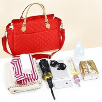 Sunveno Styler Fashion diaper Bag- Orange For All Ages, Unisex (SN_FDP3_OR)