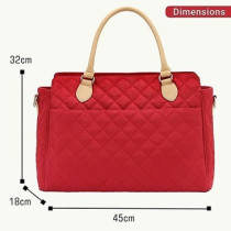 Sunveno Styler Fashion diaper Bag- Red For All Ages, Unisex (SN_FDP3_RD)