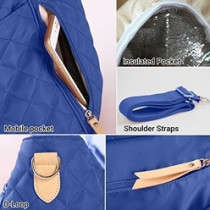Sunveno Styler Fashion diaper Bag- Blue For All Ages, Unisex (SN_FDP3_BU)
