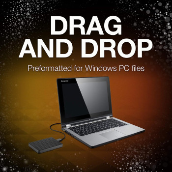 Seagate 2TB Black (STEA2000400) Expansion Portable External Hard Drive - PC / Mac / Xbox / PS4