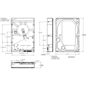 Seagate IronWolf, 8TB, NAS, Internal Hard Drive, CMR 3.5 Inch, SATA, 6GB/s, 5,900 RPM, 64MB Cache, for RAID Network Attached Storage, 3 year Rescue Services (ST8000VN004)