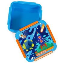 Eazy Kids Lunch Box Set, Space - Blue