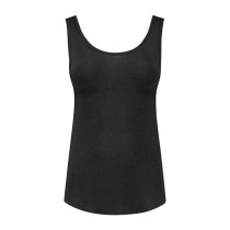 Nooboo Luxe Bamboo Mom Singlet Black - S