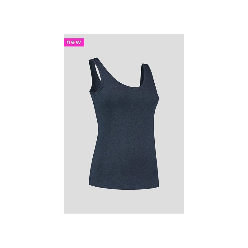 Nooboo Luxe Bamboo Mom Singlet Navy - S