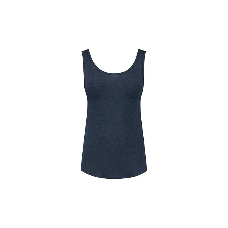 Nooboo Luxe Bamboo Mom Singlet Navy - M