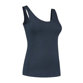Nooboo Luxe Bamboo Mom Singlet Navy - L