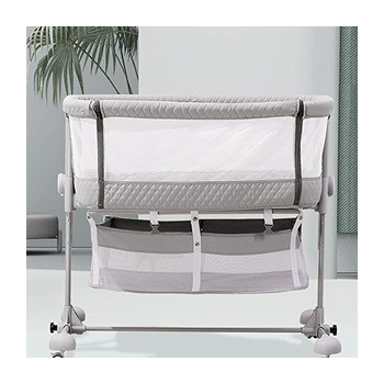 Sunveno Bedside Cot and Crib w/t Mosquito Net