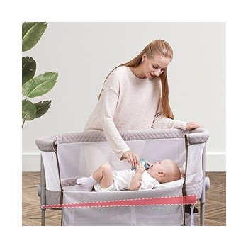 Sunveno Bedside Cot and Crib w/t Mosquito Net