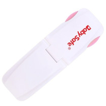 Baby Safe - Multipurpose 90Â° Cabinet Lock - Pink - Set of 4