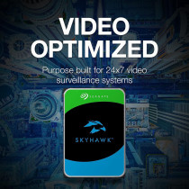 Seagate SkyHawk 4TB Surveillance Internal Hard Drive HDD 3.5 Inch SATA 6GB/s 64MB Cache for DVR NVR Security Camera System with Drive Health Management Frustration Free Packaging (ST4000VX007)