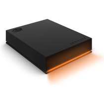Seagate FireCuda Gaming Hard Drive External Hard Drive 2TB USB 3.2 Gen 1, RGB LED Lighting for PC and Mac with Rescue Services STKL2000400, Black