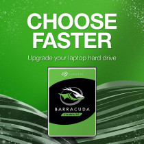 Seagate BarraCuda Mobile Hard Drive, 1TB, SATA 6GB/s, 128MB Cache, 2.5-Inch 7mm (ST1000LM048)