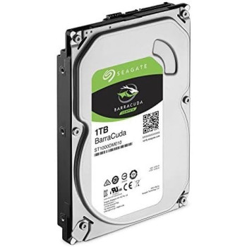 Seagate BarraCuda 1TB Internal Sata 6Gb/s 64MB 7200 RPM 3.5 Inch Desktop Hard Drive -ST1000DM010