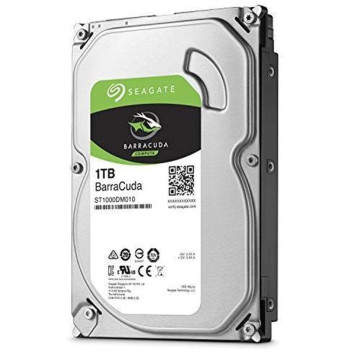 Seagate BarraCuda 1TB Internal Sata 6Gb/s 64MB 7200 RPM 3.5 Inch Desktop Hard Drive -ST1000DM010