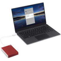 Seagate One Touch Portable 2Tb External Hard Drive, Red, Stkb2000403