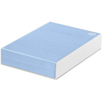Seagate One Touch 4TB External HHD Drive with Rescue Data Recovery Services, Light Blue (STKC4000402)