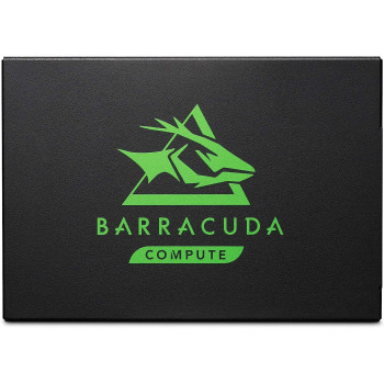 Seagate BarraCuda 120 SSD, 500 GB, Internal 2.5 Inch, SATA, 6GB/s, for Computer Desktop PC Laptop (ZA500CM1A003)