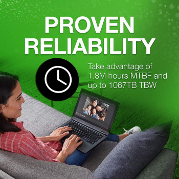 Seagate BarraCuda 120 SSD, 500 GB, Internal 2.5 Inch, SATA, 6GB/s, for Computer Desktop PC Laptop (ZA500CM1A003)