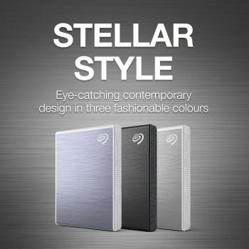 Seagate One Touch SSD v2 Silver 500GB USB 3.1 TYPE C, STKG500401, BarraCuda Fast