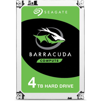Seagate BarraCuda 4TB Internal Sata 6Gb/s 64MB 3.5 Inches Desktop Hard Drive -ST4000DM004