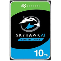 Seagate Skyhawk AI 10TB Video Internal Hard Drive HDD 3.5 Inch SATA 6Gb/s 256MB Cache for DVR NVR Security Camera System(ST10000VE001)