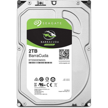 Seagate 2TB Barracuda 3.5 Inches SATA 5400 RPM 6GB/s Desktop Hard Drive -ST2000DM005
