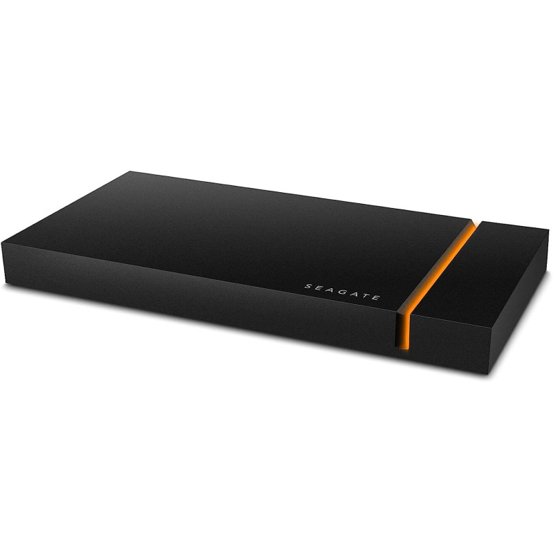 Seagate Firecuda Gaming SSD 2 TB External Solid State Drive - USB-C USB 3.0 with NVMe for PC Laptop (STJP2000400), Black