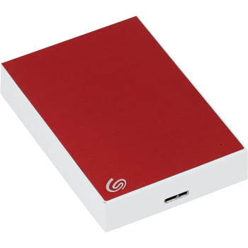 Seagate One Touch 4 TB External Hard Drive HDD Red USB 3.0 for PC Laptop and Mac, 1 Year MylioCreate, 4 Months Adobe Creative Cloud Photography Plan (STKC4000403)