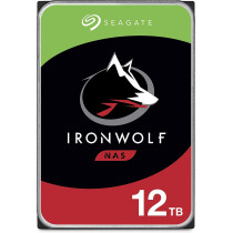 Seagate IronWolf 12TB NAS Internal Hard Drive HDD CMR 3.5 Inch SATA 6Gb/s 7200 RPM 256MB Cache for RAID Network Attached Storage Frustration Free Packaging (ST12000VN0008)