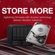 Seagate IronWolf 12TB NAS Internal Hard Drive HDD CMR 3.5 Inch SATA 6Gb/s 7200 RPM 256MB Cache for RAID Network Attached Storage Frustration Free Packaging (ST12000VN0008)