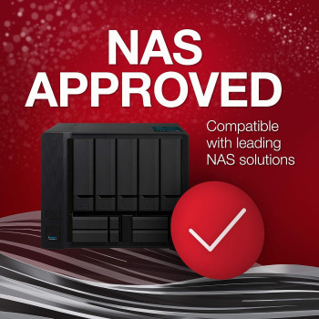 Seagate IronWolf 12TB NAS Internal Hard Drive HDD CMR 3.5 Inch SATA 6Gb/s 7200 RPM 256MB Cache for RAID Network Attached Storage Frustration Free Packaging (ST12000VN0008)