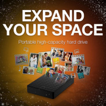 Seagate Expansion Portable 4TB External Hard Drive Desktop HDD USB 3.0 for PC Laptop (STEA4000400)