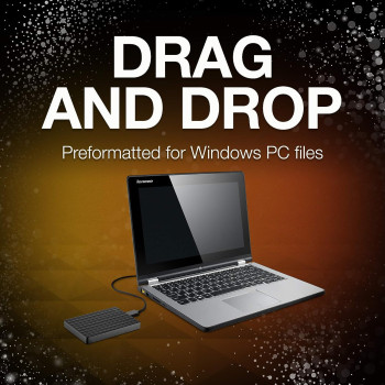 Seagate Expansion Portable 4TB External Hard Drive Desktop HDD USB 3.0 for PC Laptop (STEA4000400)