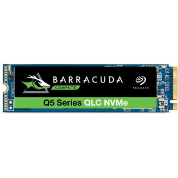Seagate Barracuda Q5 500GB Internal SSD - M.2 Nvme Pcie Gen3 - 4, 3D Qlc For Desktop Or Laptop, 1 Year Rescue Services (Zp500Cv3A001)