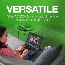 Seagate Barracuda Q5 500GB Internal SSD - M.2 Nvme Pcie Gen3 - 4, 3D Qlc For Desktop Or Laptop, 1 Year Rescue Services (Zp500Cv3A001)