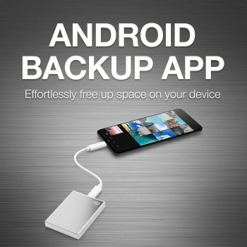 Seagate One Touch SSD v2 ,Silver 1 TB USB 3.1 TYPE C