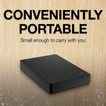 Seagate Portable 4 Tb External Hard Drive Hdd For Pc Laptop And Mac (Stgx4000400), Dark Grey