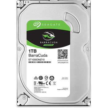 Seagate BarraCuda Pro, Internal Hard Drive 1 TB HDD, 2.5 Zoll, 128 MB Cache, SATA 6 Gb/s, Silver, Model Number: ST1000LM049