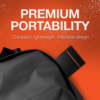 Seagate Firecuda Gaming SSD 2TB External Solid State Drive USB-C USB 3.0 with NVMe for PC Laptop (STJP2000400)