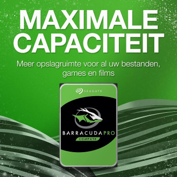 Seagate BarraCuda Internal Hard Drive 2TB SATA 6Gb/s 256MB Cache 3.5in (ST2000DM008)